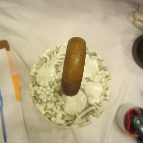 VTG 60'S DOUBLE TIERED TRAY SERVER OR COLLECTIBLE SPOON DISPLAY CADDY - Picture 5 of 7